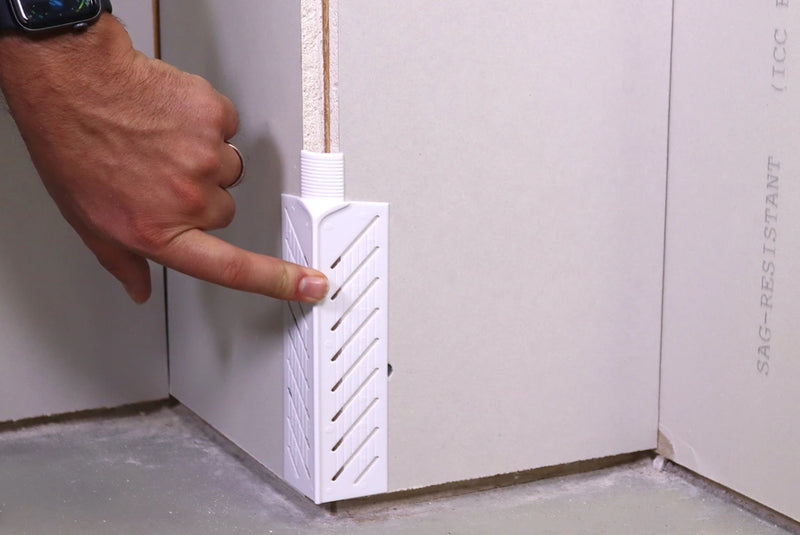 Trim-Tex PVC 90 Deg Bullnose Adaptor (
