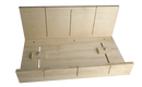 Wallboard Tools Large Adjustable Wooden Mitre Box