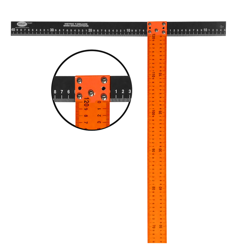 T SQUARE CALIBRATED 1350MM - WALLBOARD TOOLS