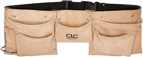 Custom Leathercraft Suede Apron 8 Pocket