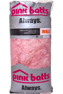 PINK BATTS ULTRA R2.8 WALL 6.4M2